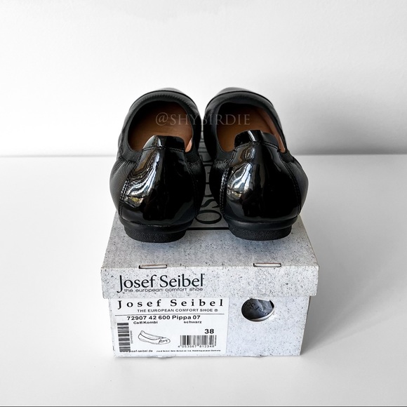 NEW Josef Siebel Pippa Cap Toe Ballerina Flats - Picture 3 of 7